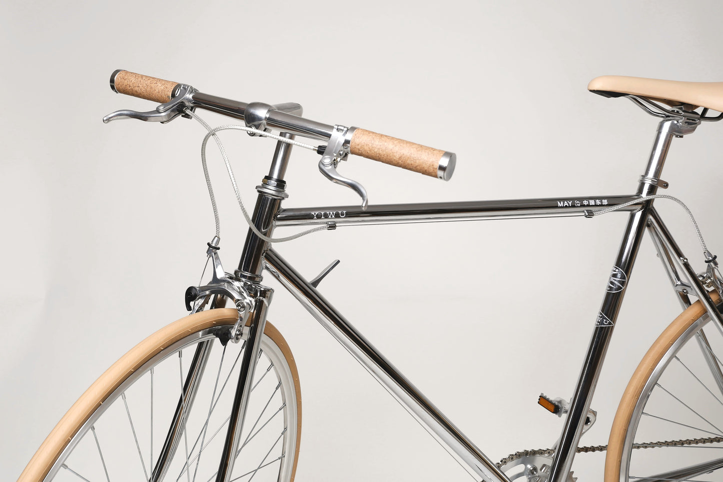 MAY YIWU Chrome Citybike - Bicycle for Men & Women