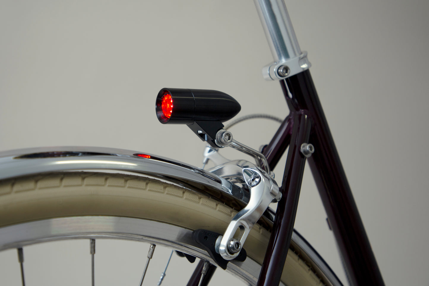 Minimalist Bike Lights – Rindow Black USB Light Set