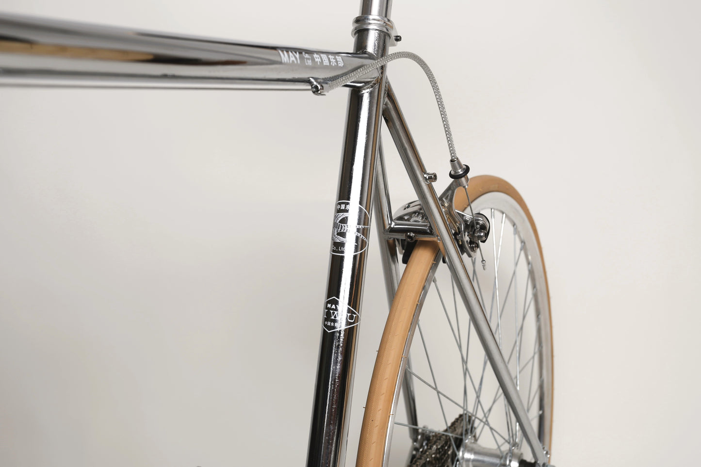 MAY YIWU Chrome Citybike - Bicycle for Men & Women