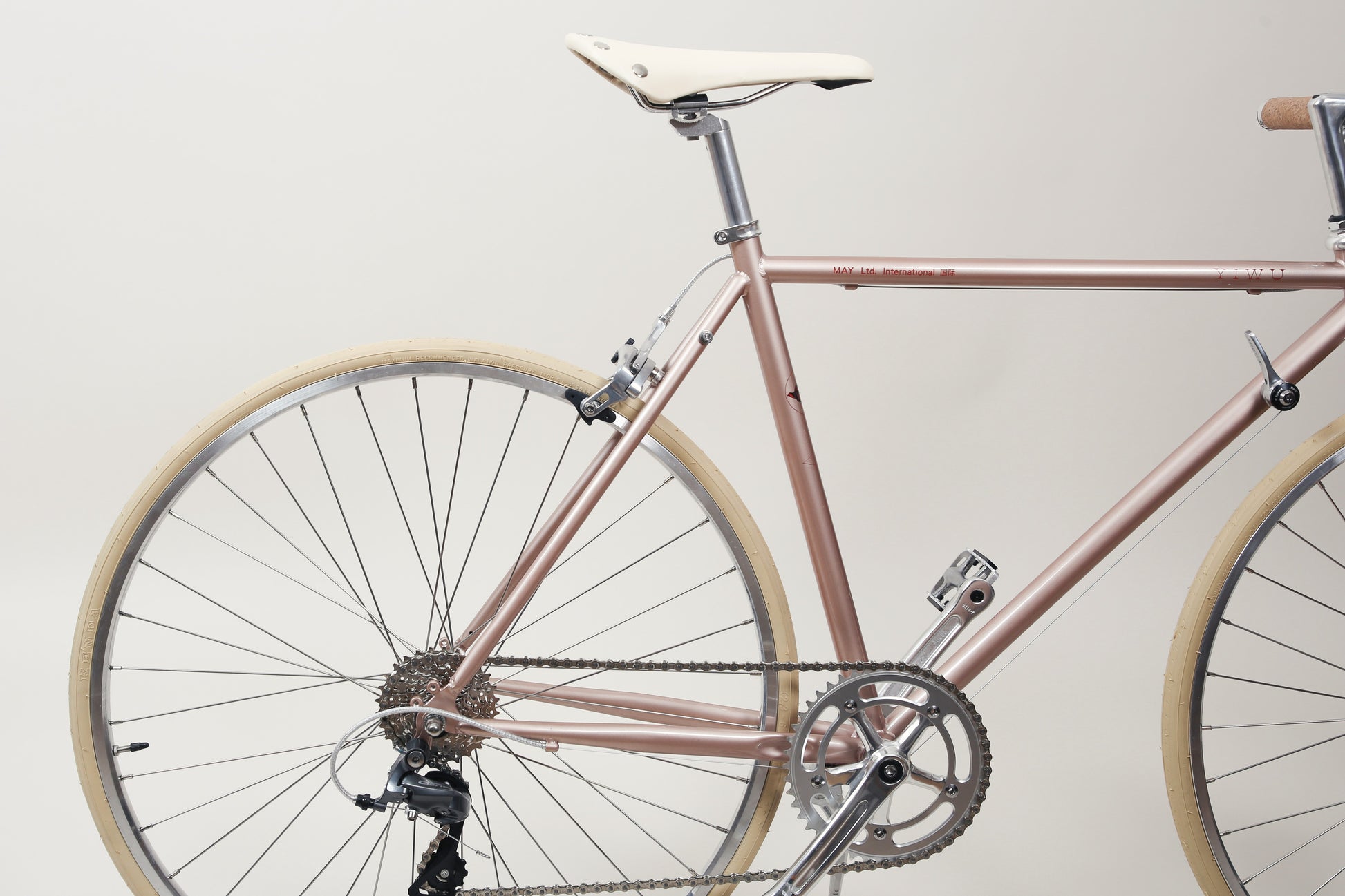 Urban City Bike – YIWU Rose Pearl Matt 8-Speed Ride