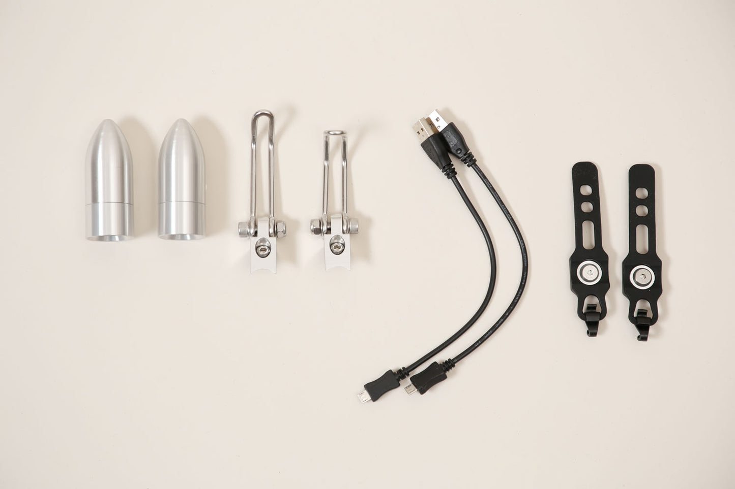 Bike Light Set – Rindow Japan Silver Front & Rear