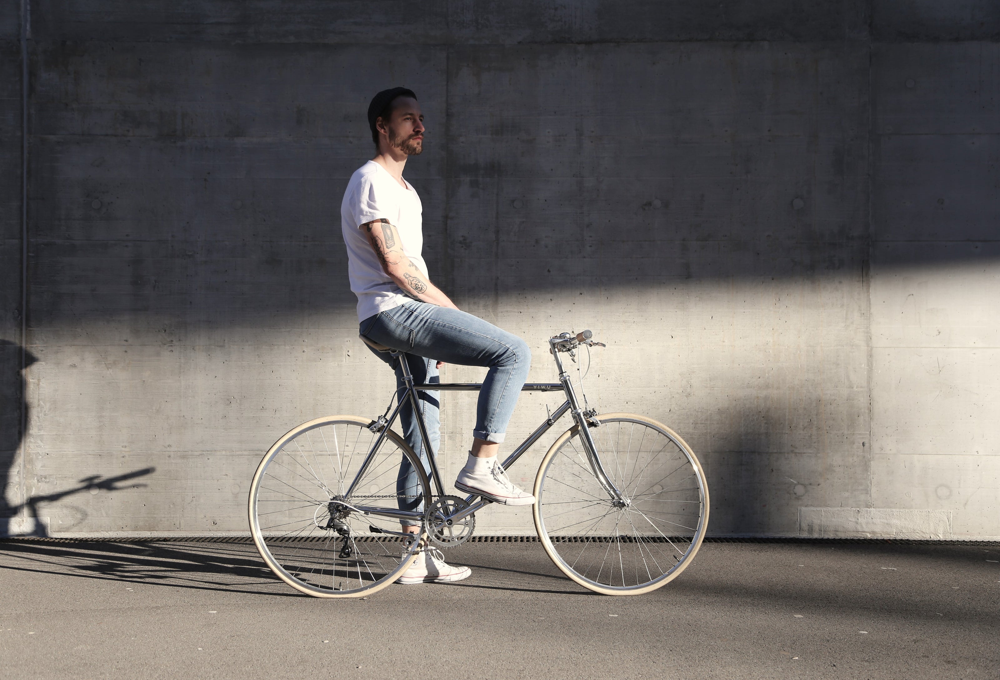 Back in my childhood days, I used to ride my bike to meet my friends. Years have passed, but the story's the same - only the bike has changed.