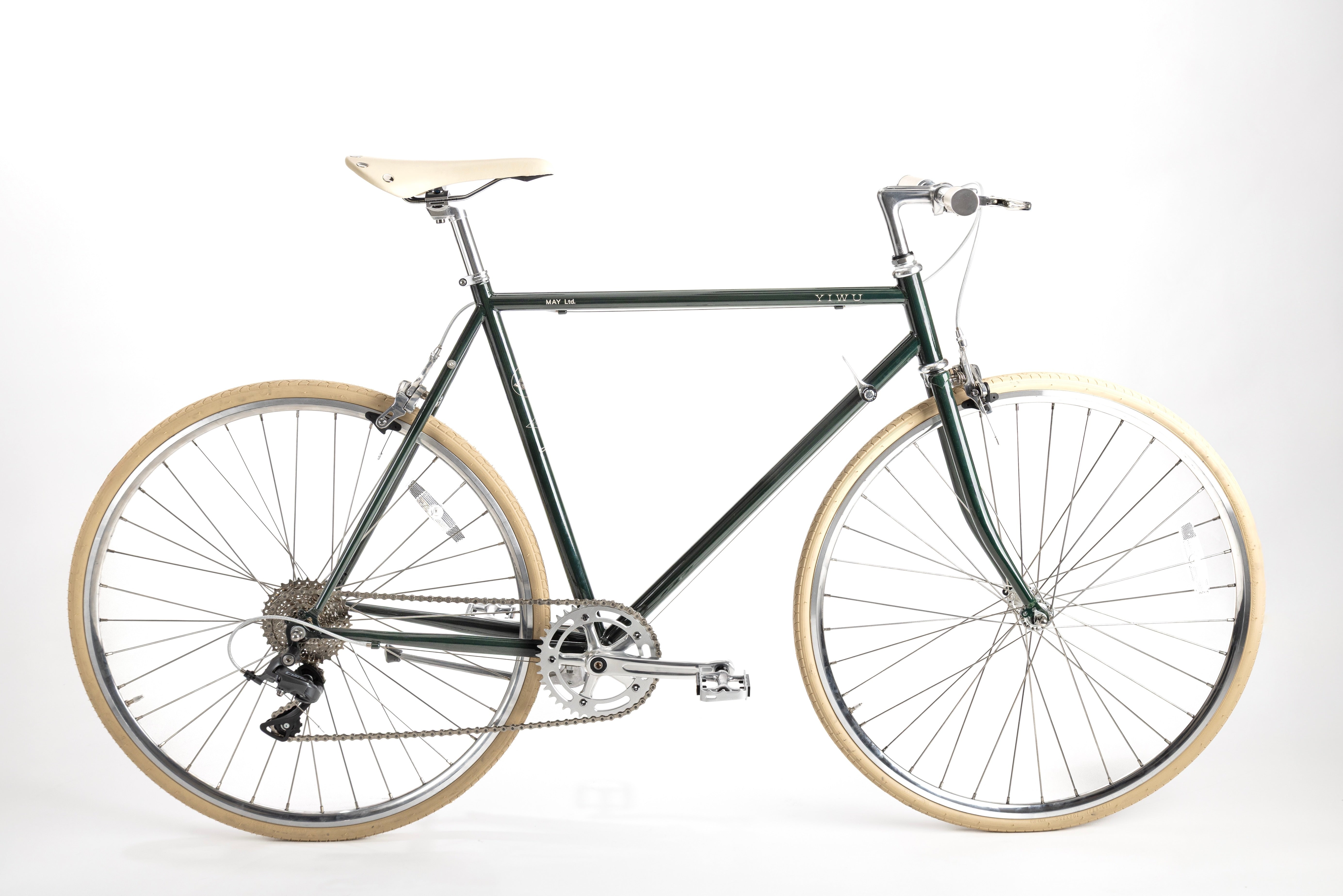 洋楽 303 - City Styles MAY YIWU+ Racing Green Citybike | Bicycle for Men & Women