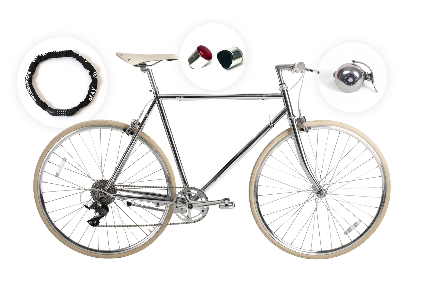 Black Friday Exclusive: 8-Speed YIWU+ Chrome Bike Bundle