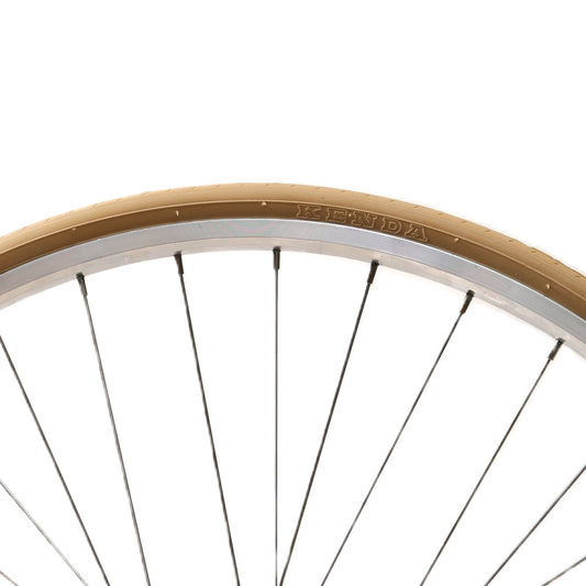 Bike Rear Wheel – YIWU 28" with Kenda Beige Tires