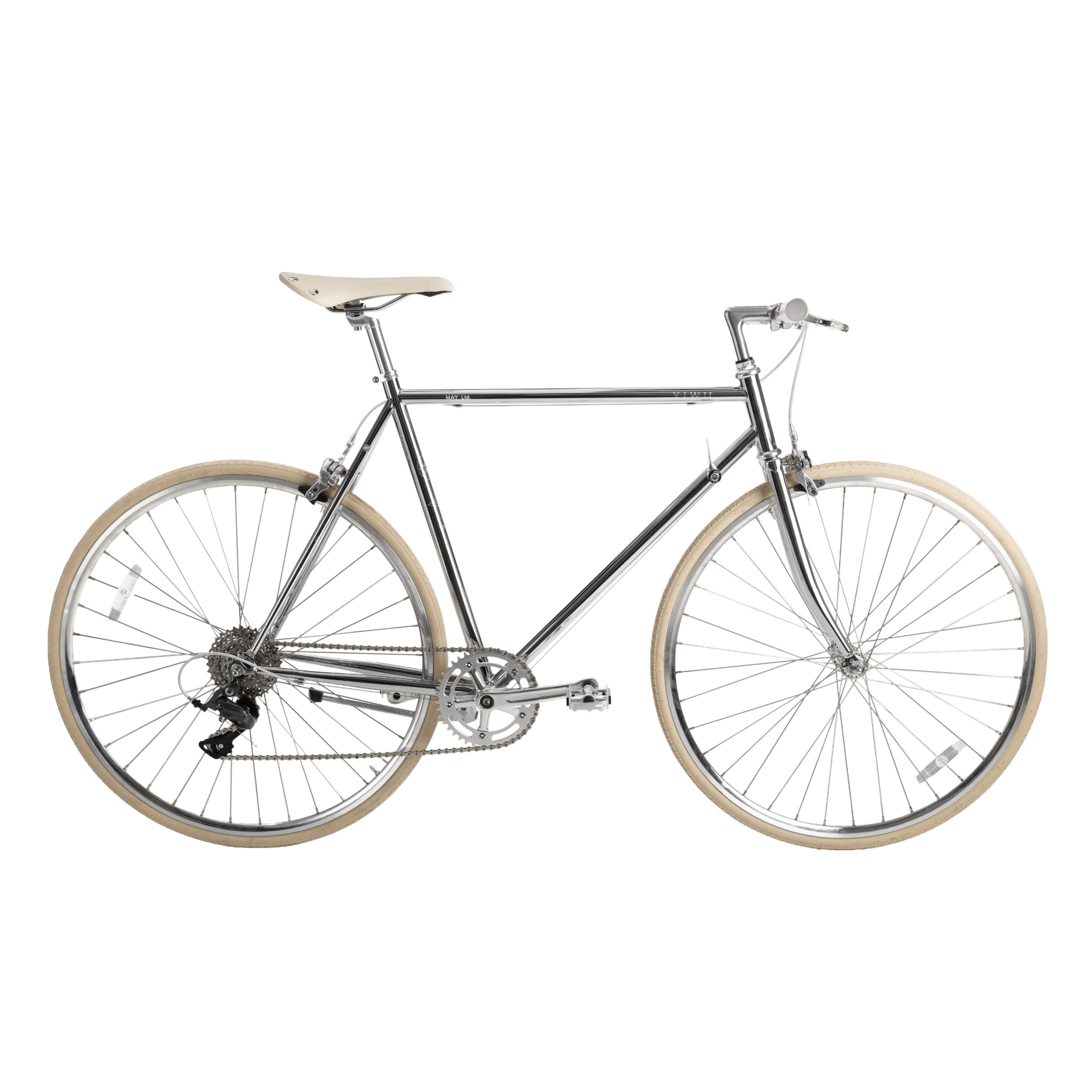 DUALISM NEW VINTAGE CHROME YORK 6CAP 新品 MAY YIWU+ Chrome Citybike | Bicycle for Men & Women | EU – MAY Ltd