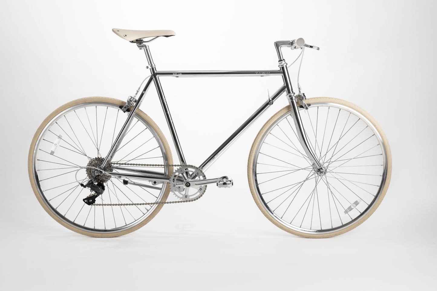 MAY YIWU+ Chrome Citybike | Fahrrad für Damen & Herren